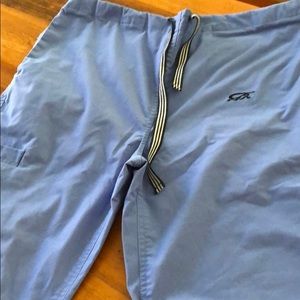 IguanaMed Light Blue scrub pants